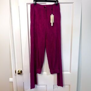 Hellessy Fuchsia pants NWT